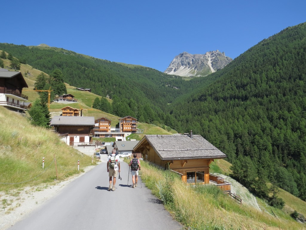 St.Luc im Hintergrund der Le Touno