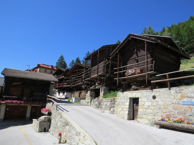 St.Luc ist ein schönes kleines Walliser Dorf, das uns sehr gefallen hat