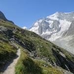 vorbei am Bach bei Tsina de Vio 2587 m.ü.M.