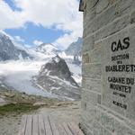 wir haben die Cabane du Grand Mountet 2886 m.ü.M. erreicht