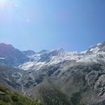 was für ein Anblick, Weisshorn, Zinalrothorn, Glacier de Moming, Blanc de Moming