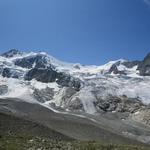 Blick zum Glacier de Moming