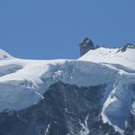 Blick hinauf zum Zinalrothorn