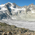 sehr schönes Breitbildfoto mit Blick auf den Glacier de Moiry und den Pointes de Mourti