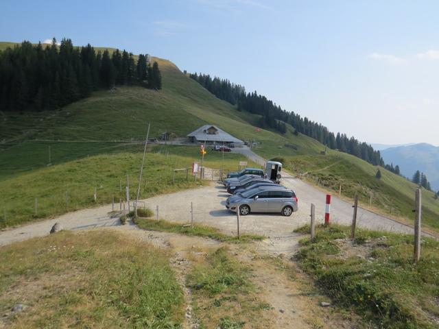 Blick auf die Alp Salzmatt