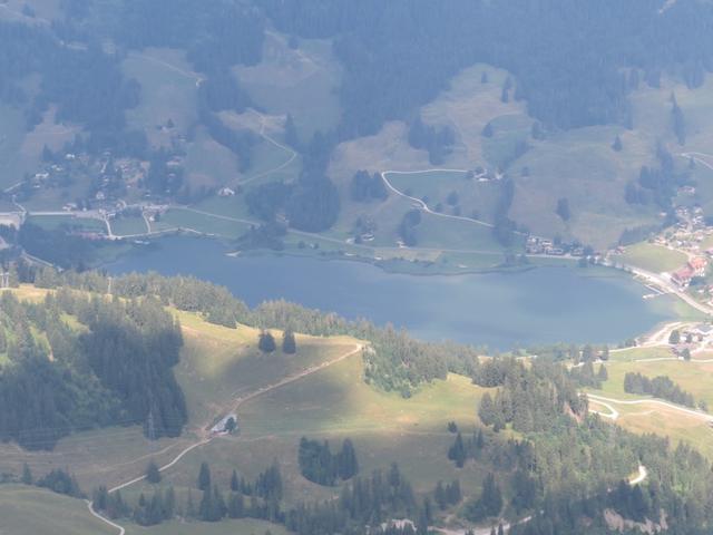 Tiefblick zum Schwarzsee