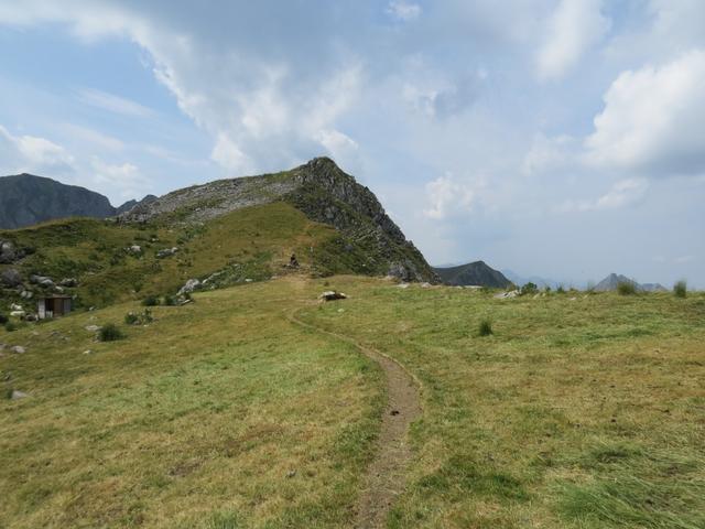 kurz vor dem Kaisereggpass 2072 m.ü.M.