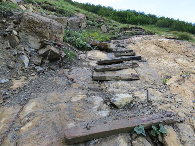 der kleine Tobel bei Geissrüggen ist die "Schlüsselstelle" der ganzen Wanderung