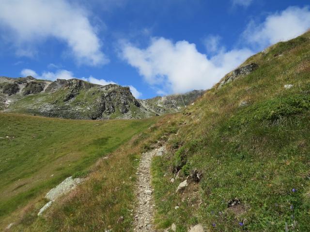 wir befinden uns nun über der Nebeldecke und die Aussicht wird immer besser