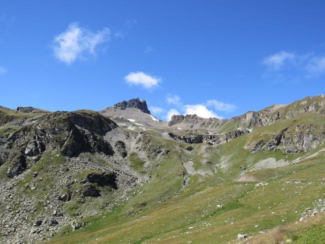 bei Punkt 2539 m.ü.M. mit Blick zum Becs de Bosson