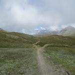 bei der Weggabelung Punkt 2752 m.ü.M.