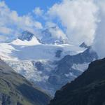 Blick Richtung Grand Cornier und Dent Blanche