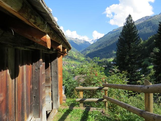 was für eine Aussicht von unserem Zimmer