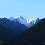 Blick Richtung Schalihorn, Zinalrothorn, Trifthorn, und Besso