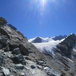 Blick zum Turtmanngletscher