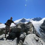 ein paar Meter vor der Cabane de Tracuit