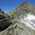 beim Col de Tracuit 3250 m.ü.M.