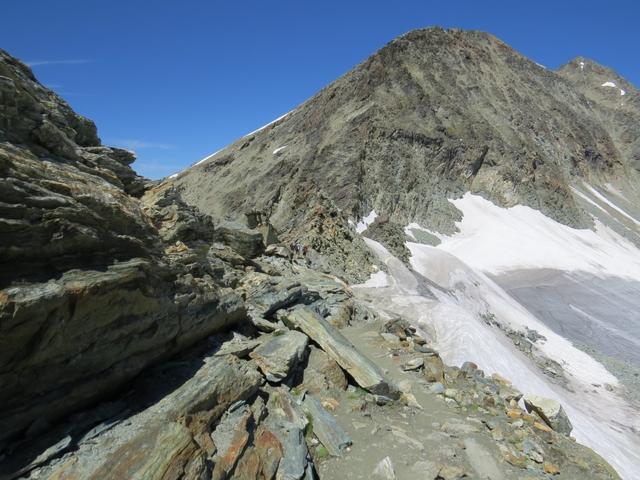 beim Col de Tracuit 3250 m.ü.M.