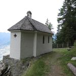 wir haben die kleine renovierte Kapelle St. Anton 1684 m.ü.M. erreicht