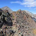 der Bergweg ist aber weiterhin immer gut ersichtlich und markiert