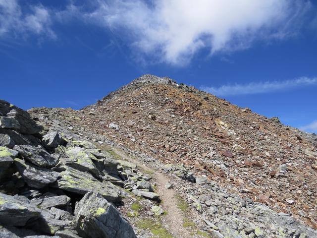 unser Ziel ist nun das topografisch bedeutende Dreizehntenhorn