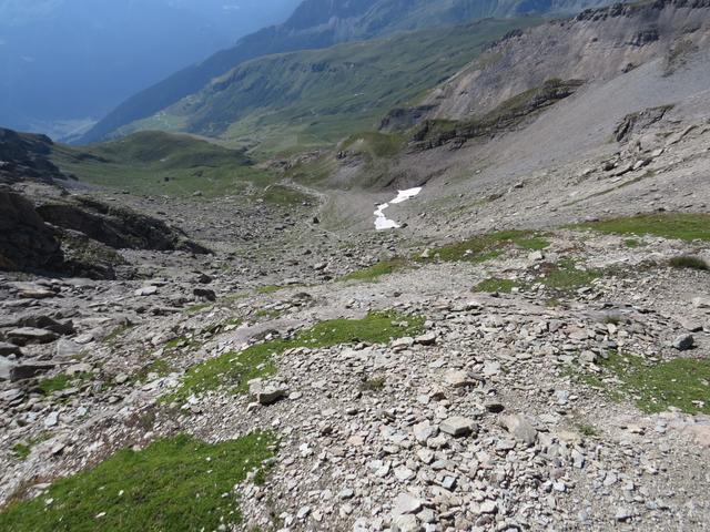 Blick ins Val Nursin, von wo wir gekommen sind