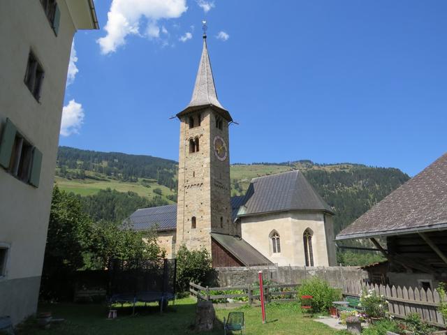 die Kirche St.Martin in Zillis wird 831 erstmals urkundlich erwähnt