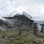 ein Panorama wie aus dem Wunderland. Imposante Umgebung mit Gletschern und Felszacken