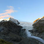 schönes Breitbildfoto mit Bishorn, Brunegghorn, Brunegggletscher, Stierberg, Turtmanngletscher und Tête de Milon