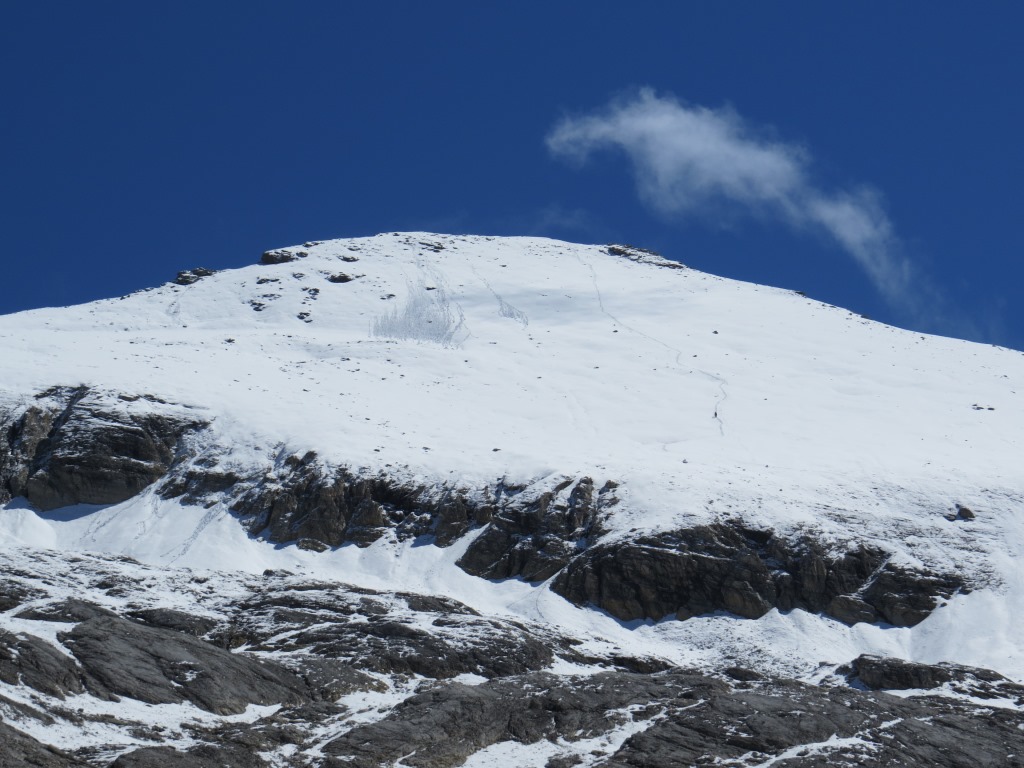 Blick hinauf zum Inneren Barrhorn