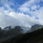 links der Glacier de Piece und rechts der Glacier de Tsijiore Nouve