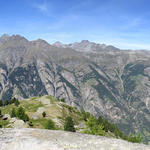 traumhaftes Breitbildfoto mit Blick ins Mattertal. Bei Breitbildfotos nach dem anklicken, immer noch auf Vollgrösse klicken