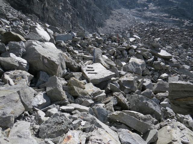 wir haben die chaotische Trümmerlandschaft des Grosse Grabe erreicht