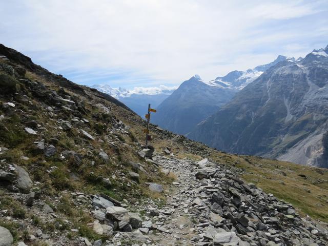 bei der Weggabelung auf Galenberg