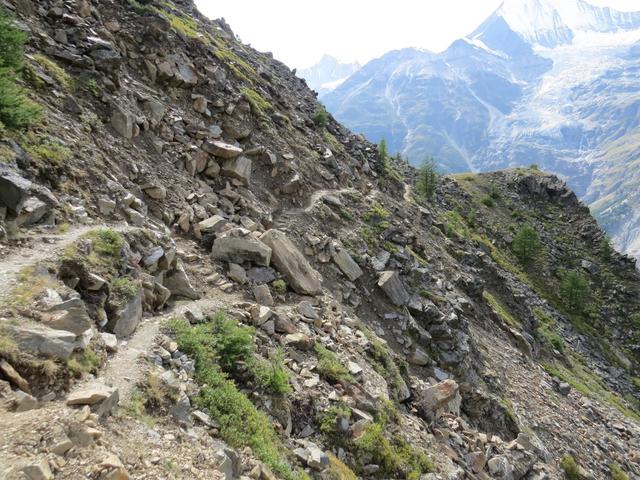 auf dem Höhenweg bleibend lautet unser nächstes Ziel nun: Miesboden