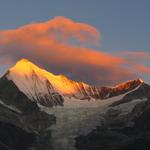 Sonnenaufgang auf dem Weisshorn