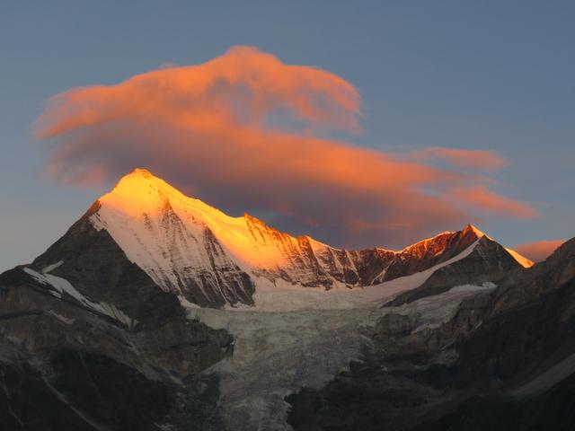 Sonnenaufgang auf dem Weisshorn