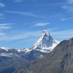 Matterhorn und das Mettelhorn. Was für ein grandioses Erlebnis als wir dort oben standen