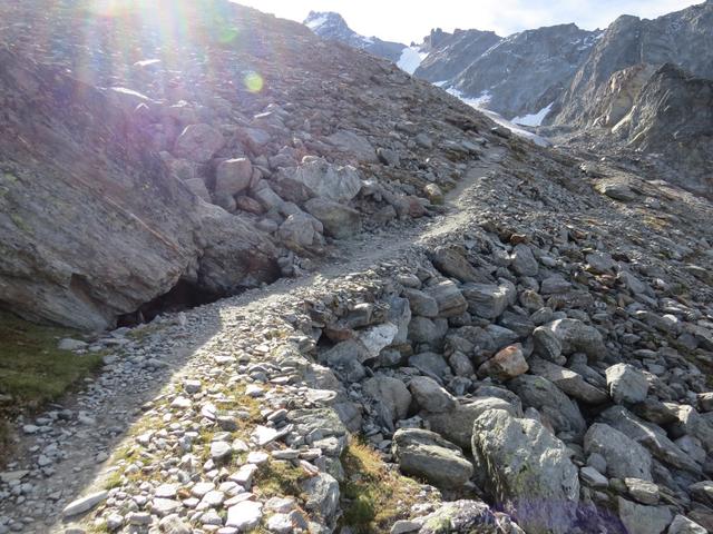 bevor wir eine Pause einlegen, wollen wir noch dem Festigletscher einen Besuch abstatten