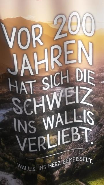 vor 200 Jahren wurde das Wallsi in die Eidgenossenschaft aufgenommen