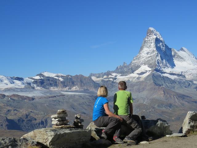 wir sind von dieser grandiosen Aussicht begeistert