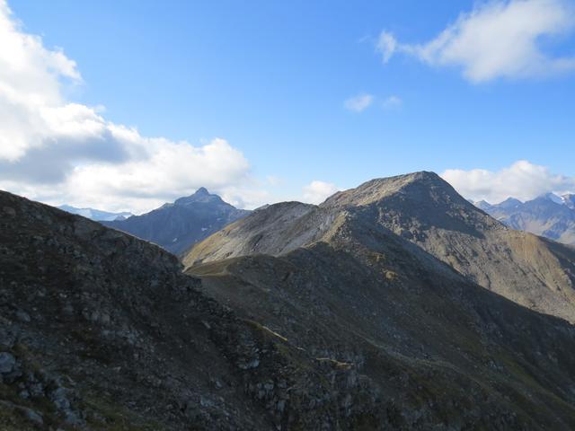 Blick zum Six Madun/Badus, rechts der Rossbodenstock