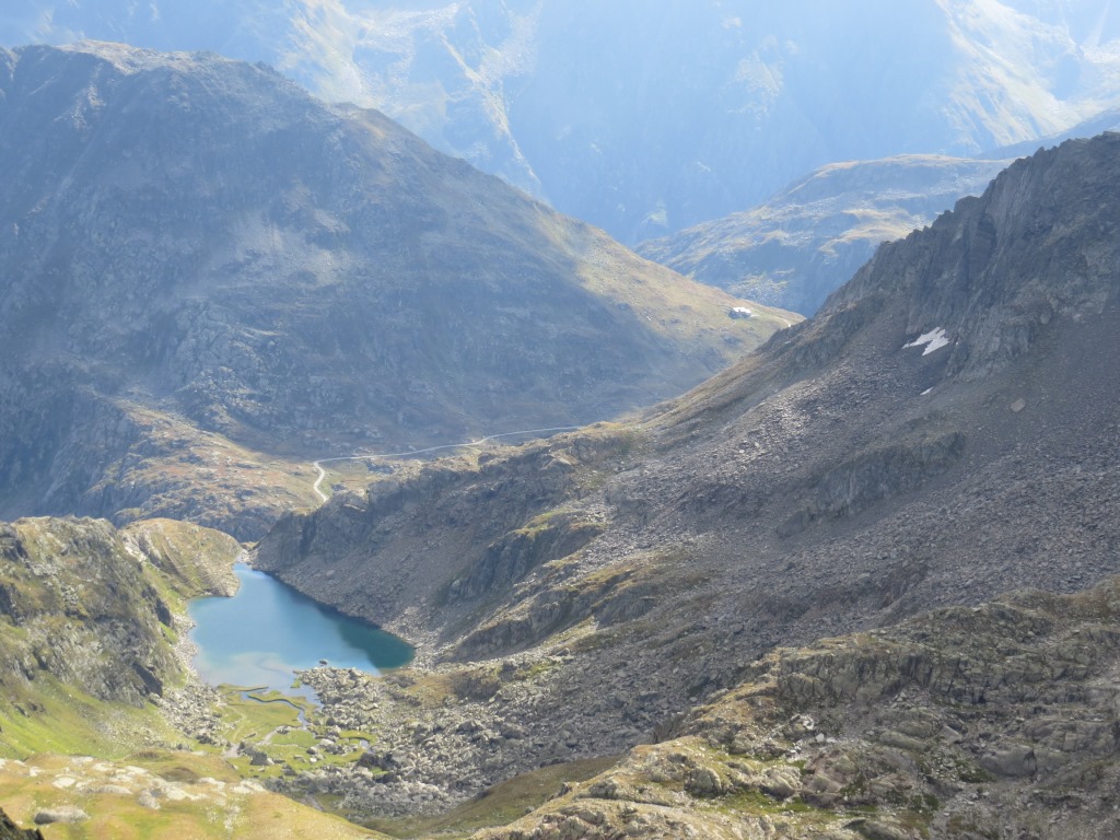 Blick zum Lai da Tuma oder Tomasee