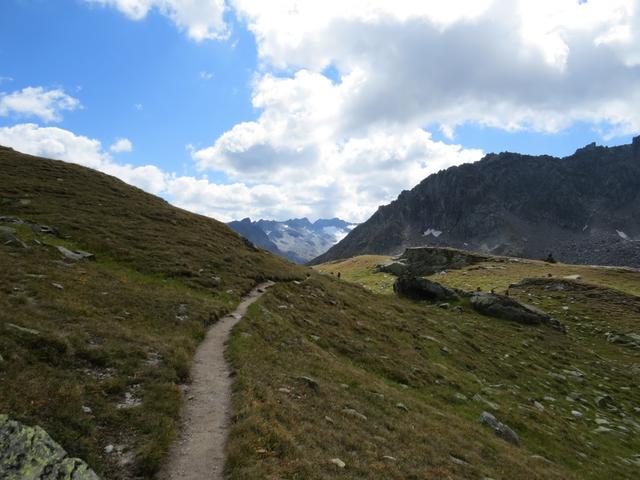 bei Punkt 2506 m.ü.M. auf dem Weg zum Tomasee