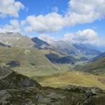 schönes Panorama in die Surselva