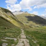 im Talboden bei Trutg-Nurschalas 2056 m.ü.M.