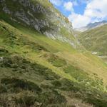 bei Punkt 1994 m.ü.M. mit Blick auf den Oberalppass