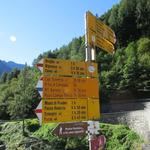 ...ins Val Lavizzara, nach Prato Paese 742 m.ü.M., wo für uns Endstation ist