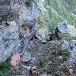 wild und natürlich, so sind viele Wanderwege im Tessin