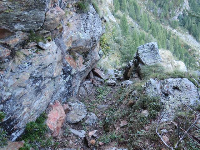 wild und natürlich, so sind viele Wanderwege im Tessin